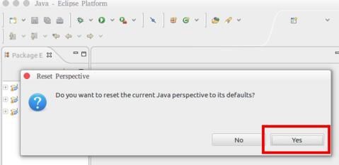 eclipse恢復(fù)默認(rèn)布局的具體方法-4